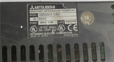 MITSUBISHI 6 inch man machine interface A950GOT-LBD