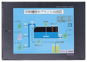 MITSUBISHI 10 inch man machine interface A970GOT-LBA-EU